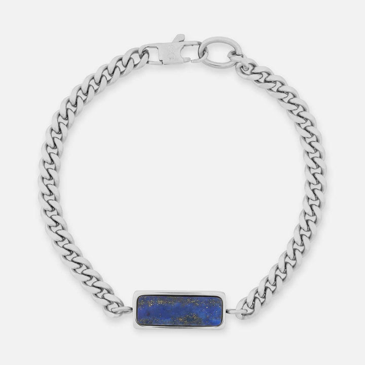 Fusion Cuban Bracelet, Lapis