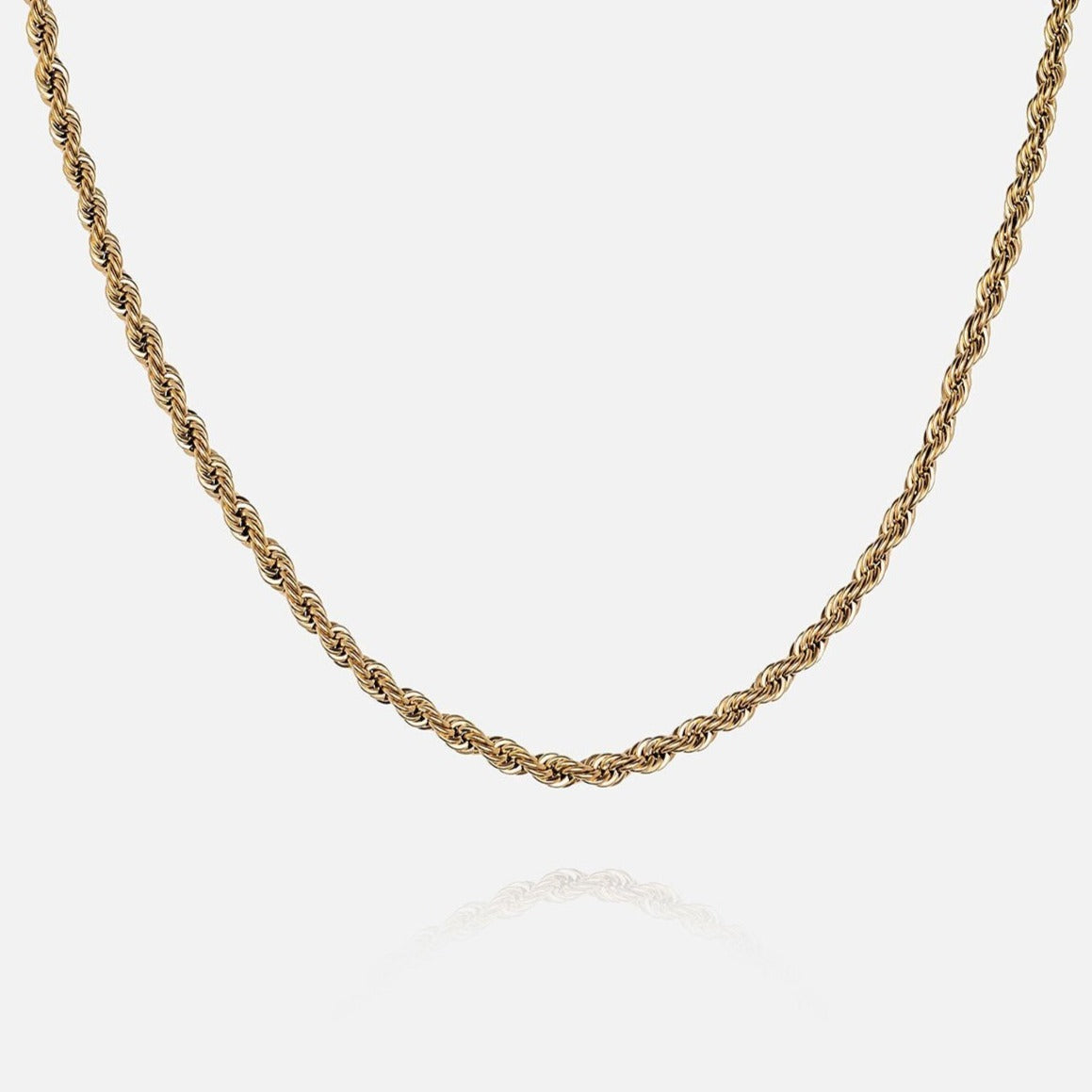 5mm Rope Chain Silver Gold - THE GASPER