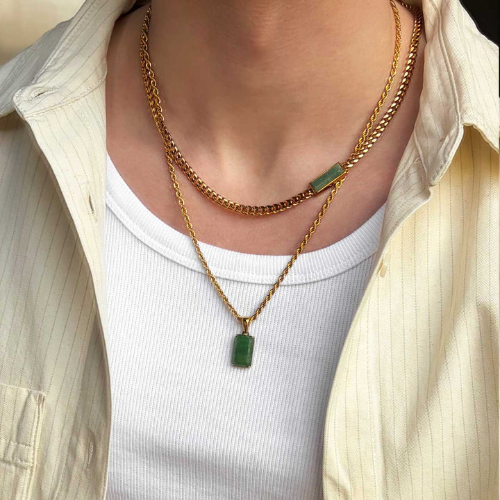 Aventurine set