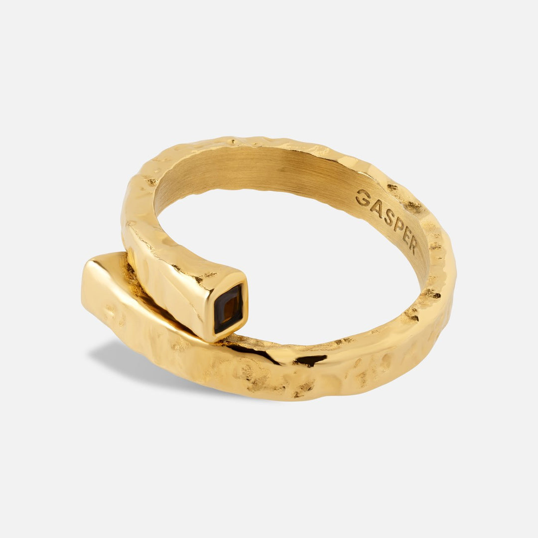 Coil Ring in Gold
