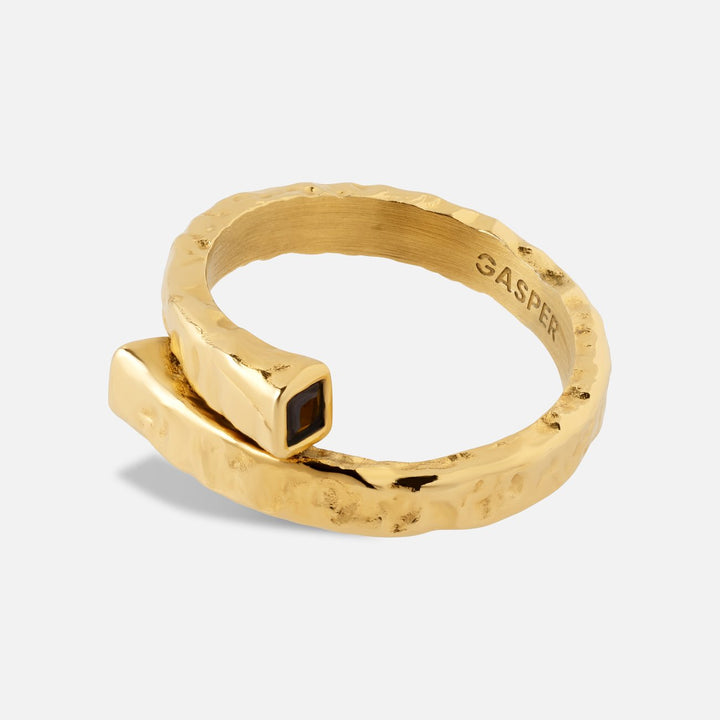 Coil Ring in Gold