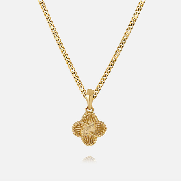 Heritage Clover Pendant - Rays