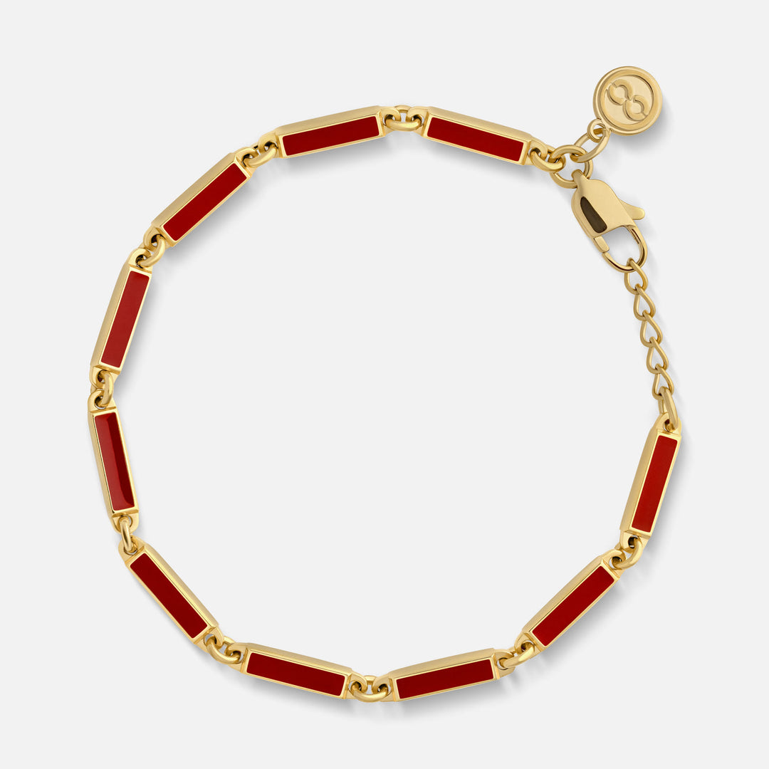 Flush Bracelet - Red