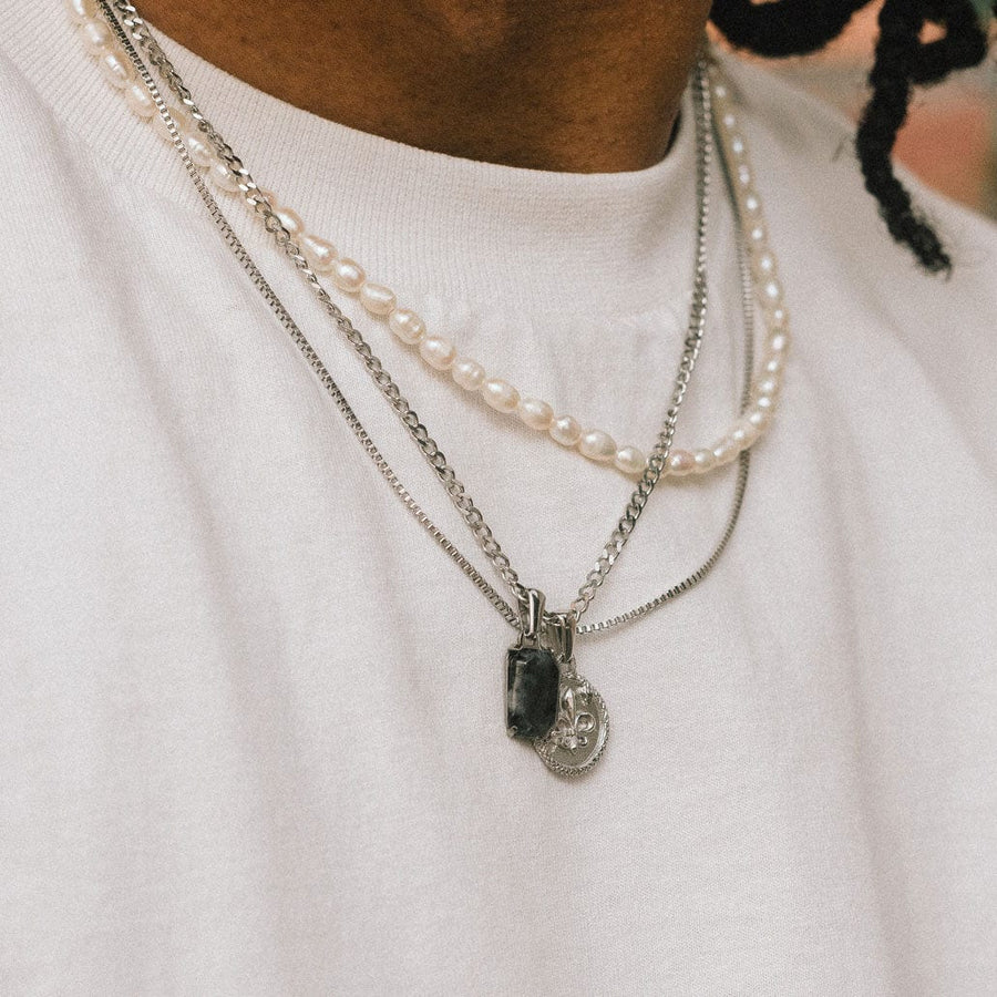 Void Black Spectrolite | Premium Pendant | GASPER.CO