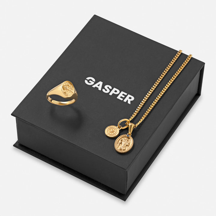 The Traveler Gift Set - Gold