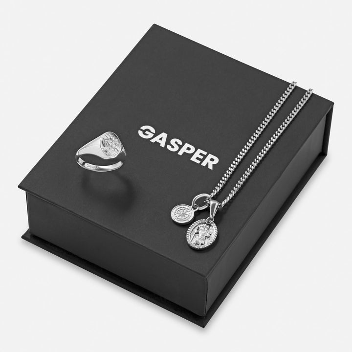 The Traveler Gift Set - Silver
