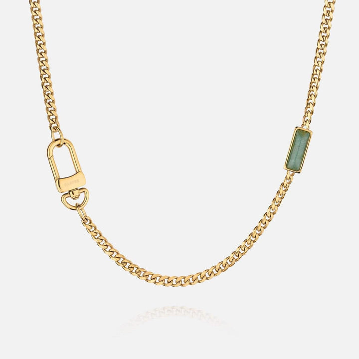 Fusion Cuban - Aventurine | Premium Chain | GASPER.CO