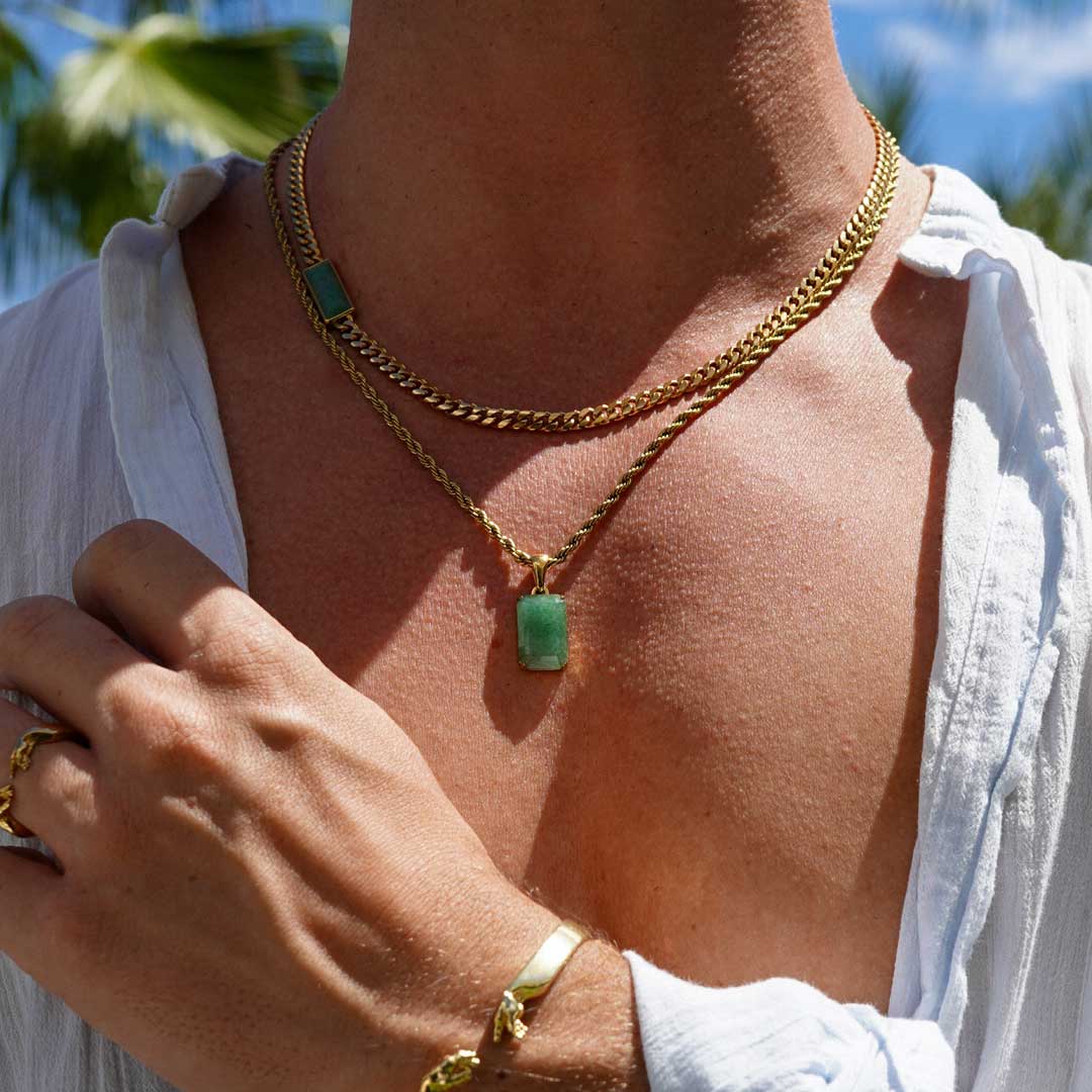 Aventurine set