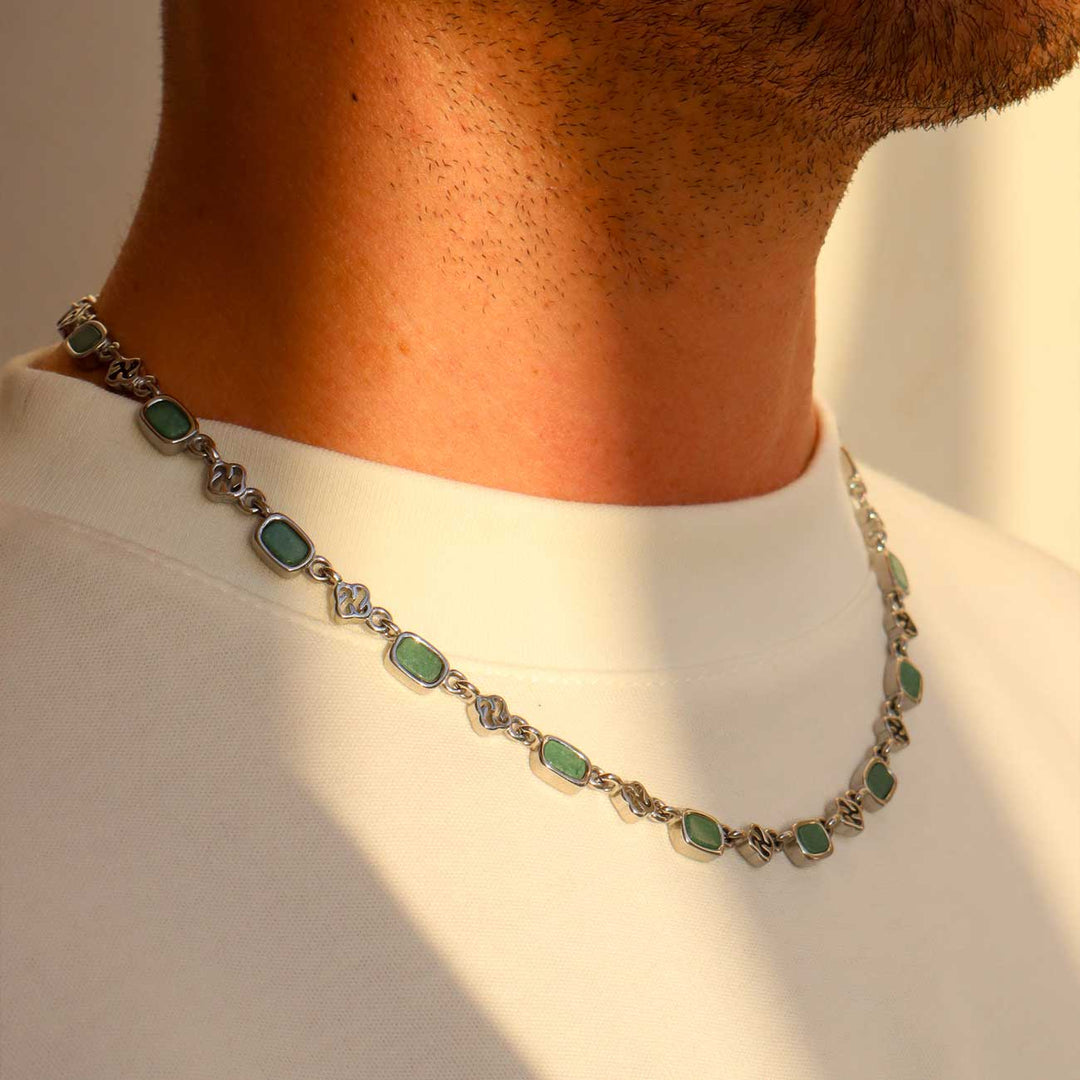 Mineral Necklace - Aventurine