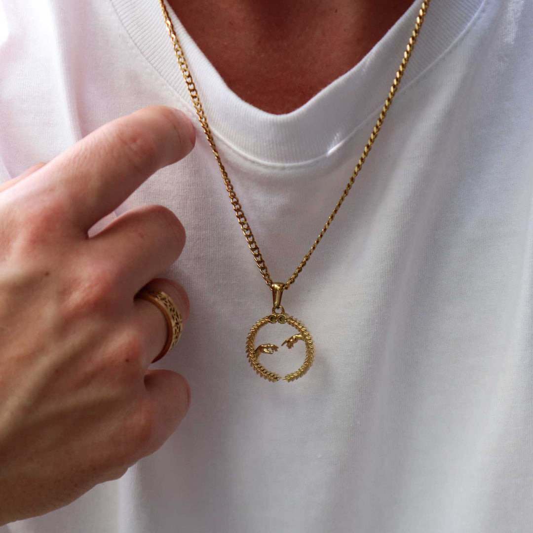 Creation of Adam pendant