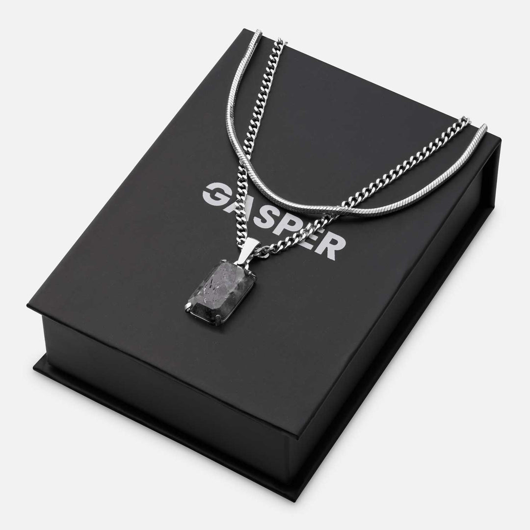 Clean Void Gift Set - Black Spectrolite | Premium | GASPER.CO