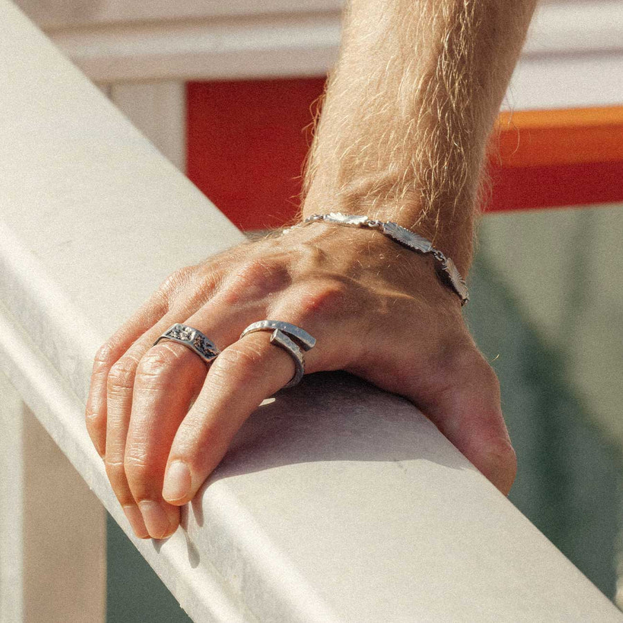 Coil Ring worn