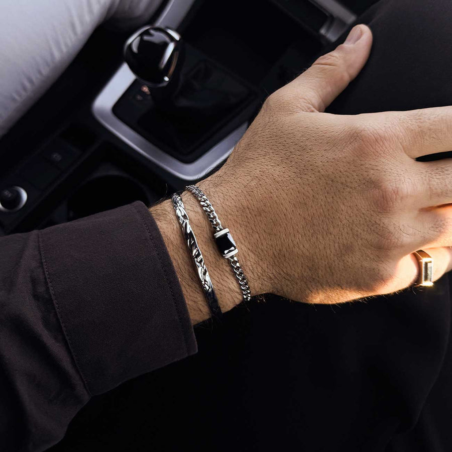 Chip Bracelet - Onyx