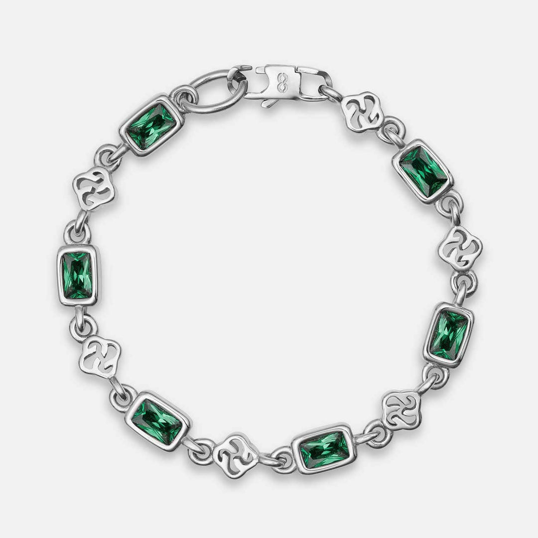 Gemstone Bracelet - Emerald | Premium Bracelet | GASPER.CO