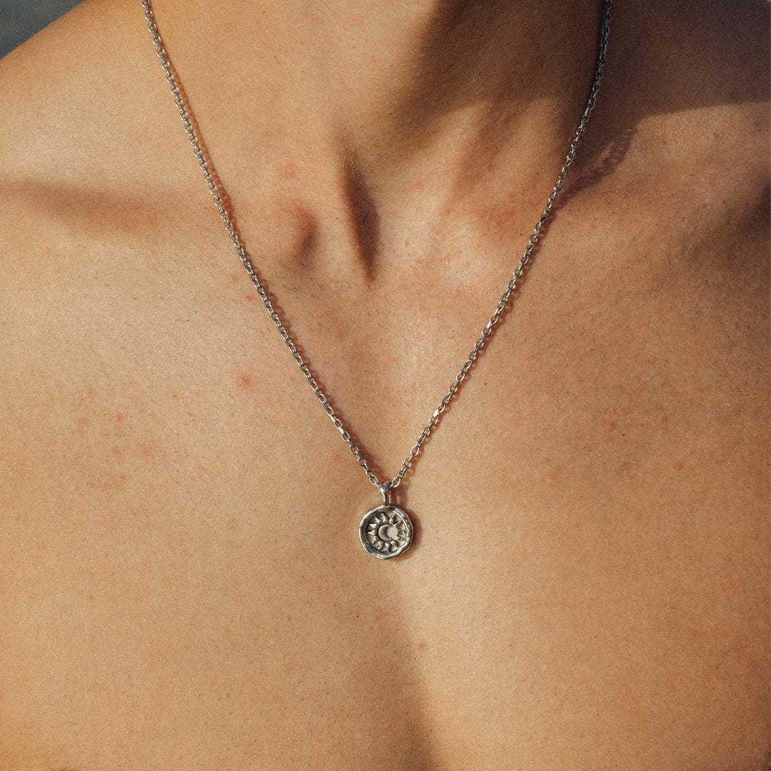 Eclipse Pendant worn