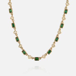 Gemstone Necklace, Emerald
