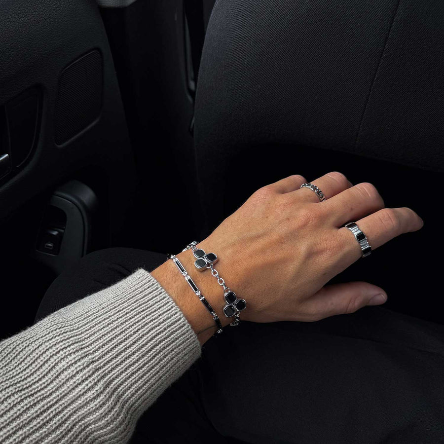 Flush Bracelet - Onyx