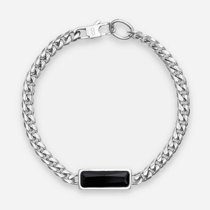 Fusion Cuban Bracelet, Onyx