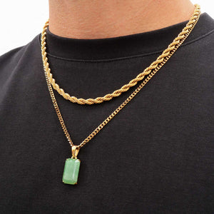 Void Aventurine + 5mm Rope Set