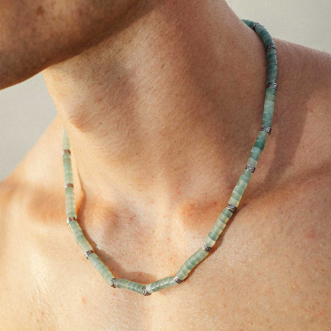 Heishi Necklace - Aventurine