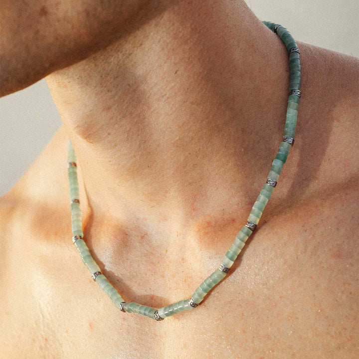 Heishi Necklace - Aventurine