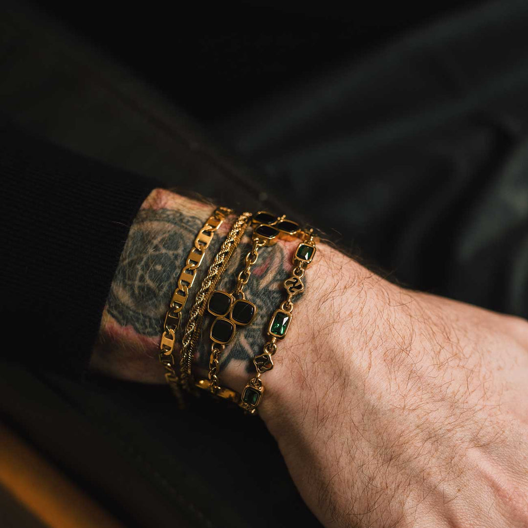 Gemstone Bracelet - Emerald