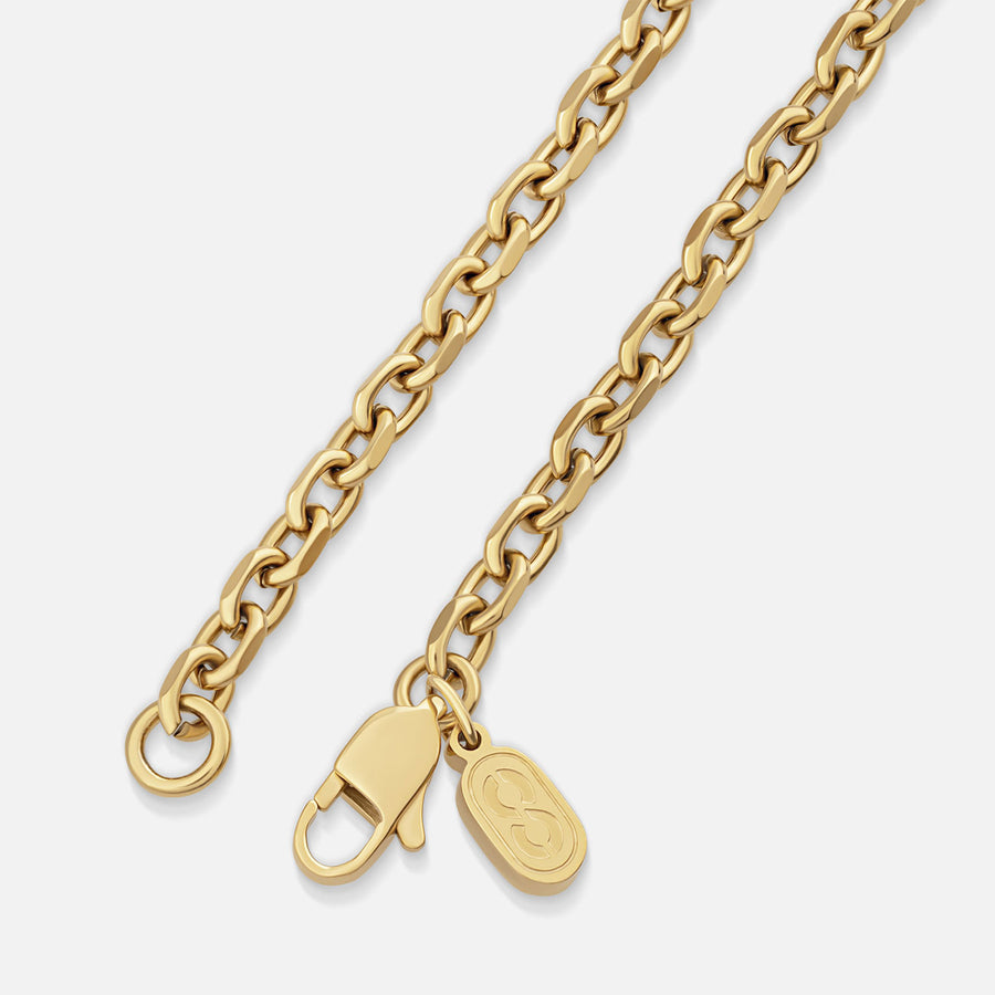 Heritage Clover Chain - Onyx