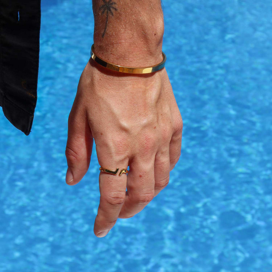 Minimal band cuff L