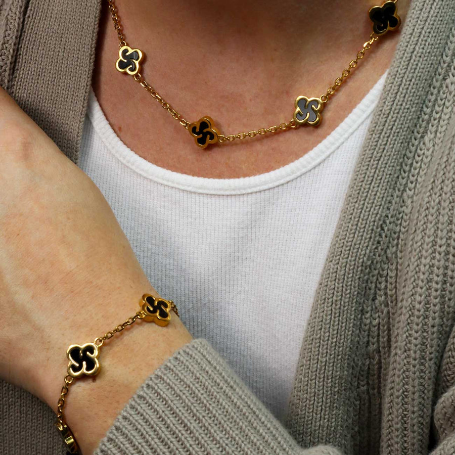 Heritage Necklace - Onyx | Premium Chain | GASPER.CO