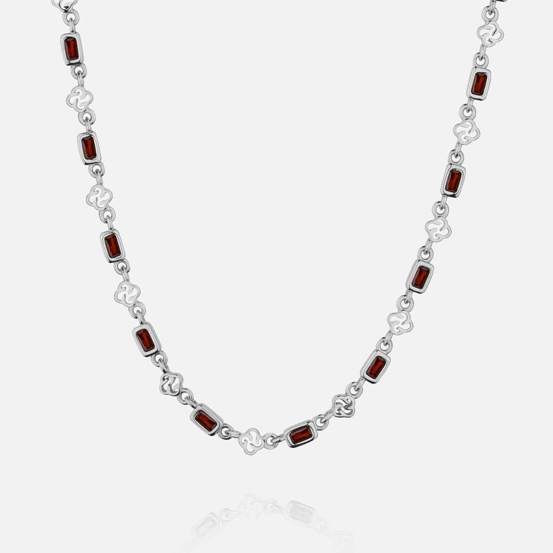 Gemstone Necklace - Ruby