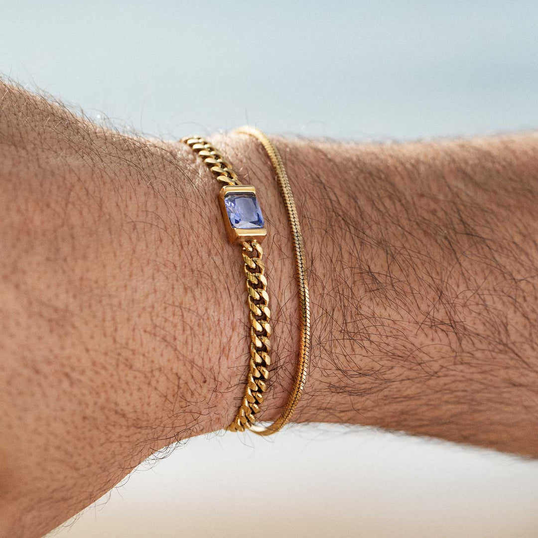 Chip Bracelet - Tanzanite