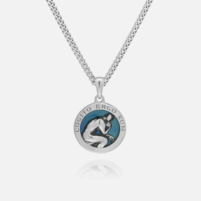 Thinker Pendant - Blue