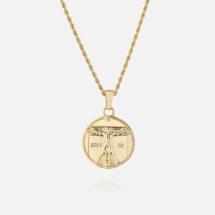 Vitruvian Man Pendant | Premium Pendant | GASPER.CO