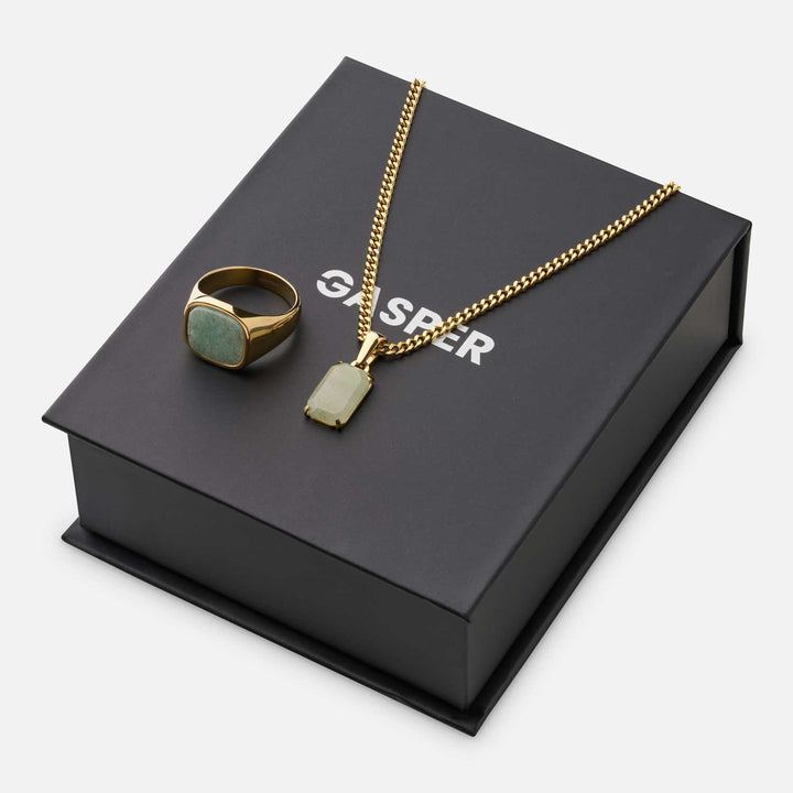 Void + Ring Gift Set (AVENTURINE)