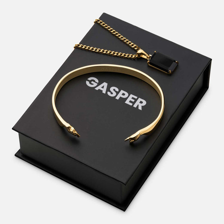 Void Onyx + Touch of God Cuff Gift Set | Premium Gift Set | GASPER.CO