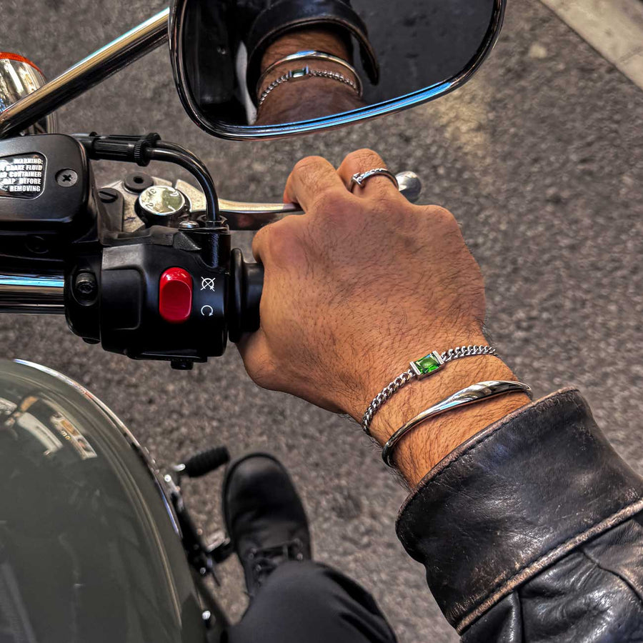 Chip Bracelet - Jade